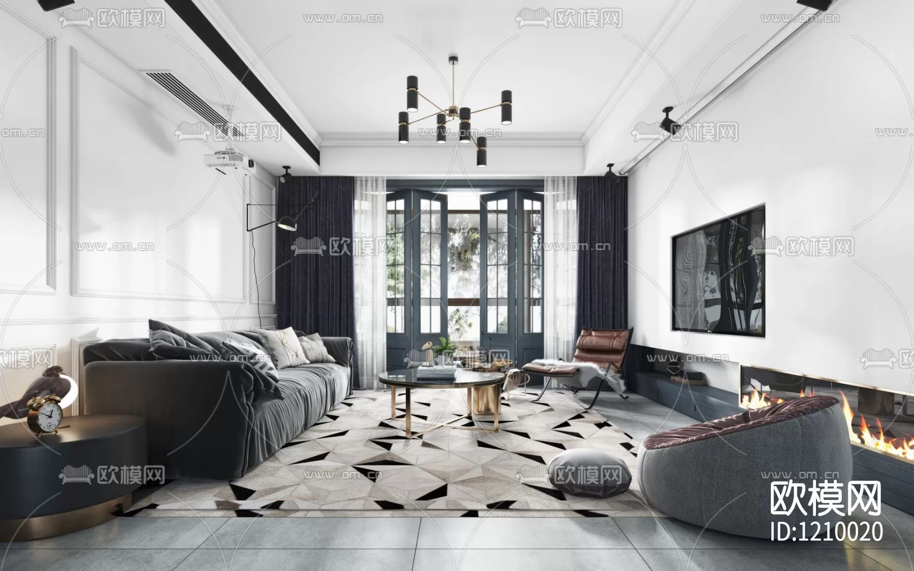 Apartment 3D Scenes – 0047