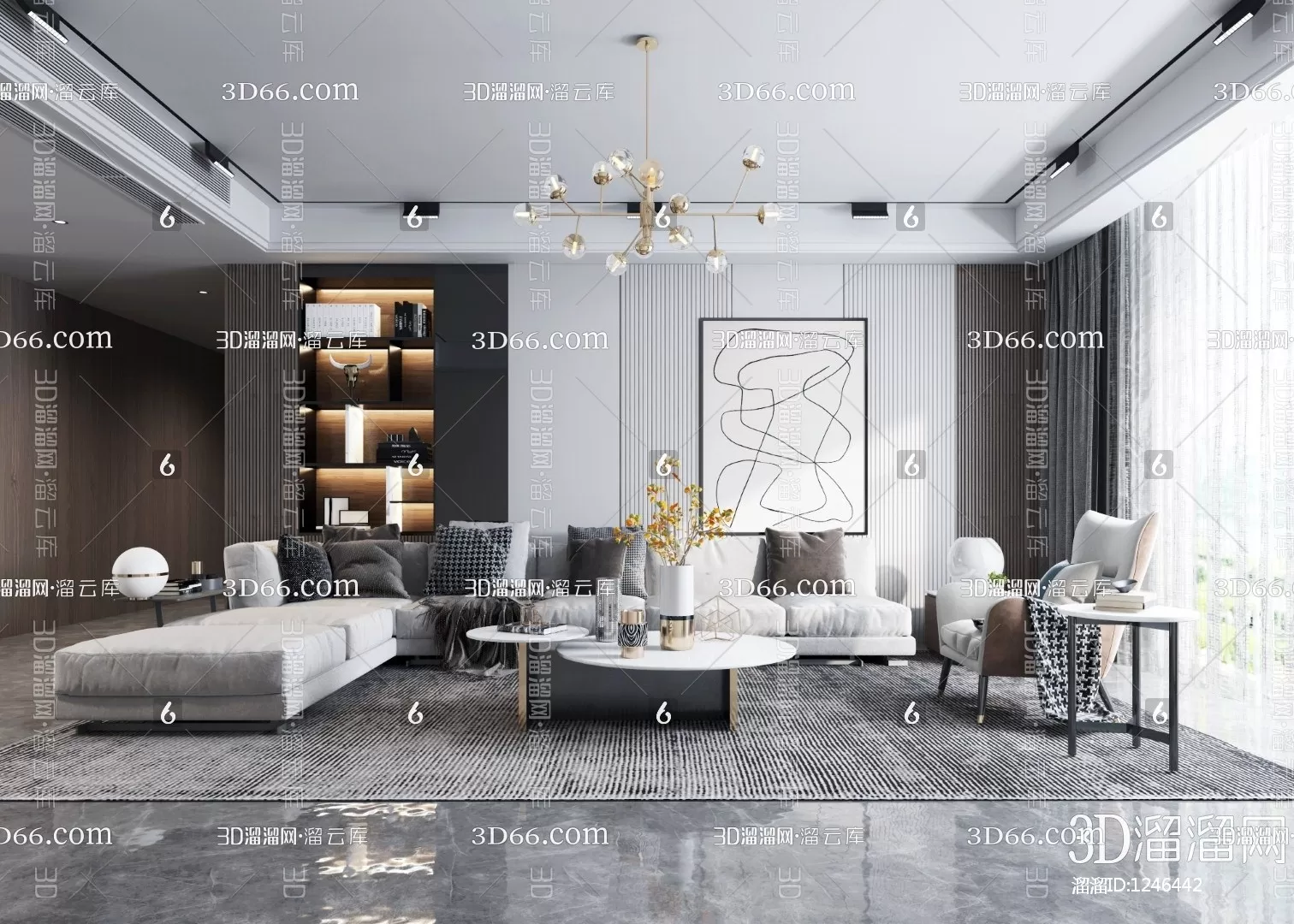 Apartment 3D Scenes – 0054