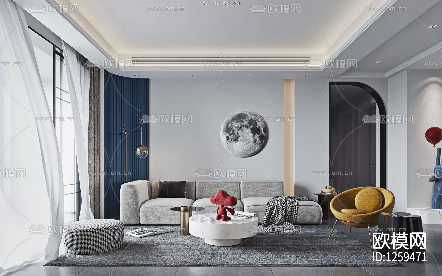 Apartment 3D Scenes – 0057