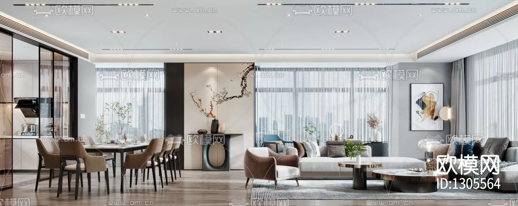 Apartment 3D Scenes – 0061