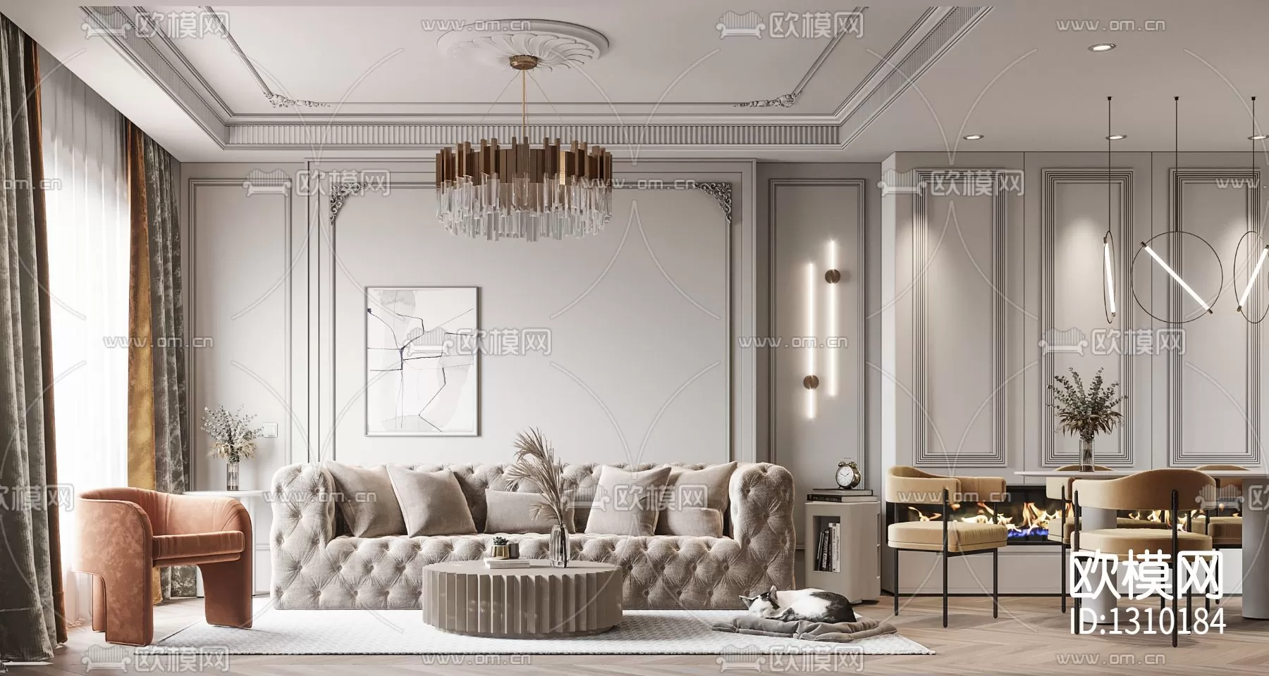 Apartment 3D Scenes – 0062