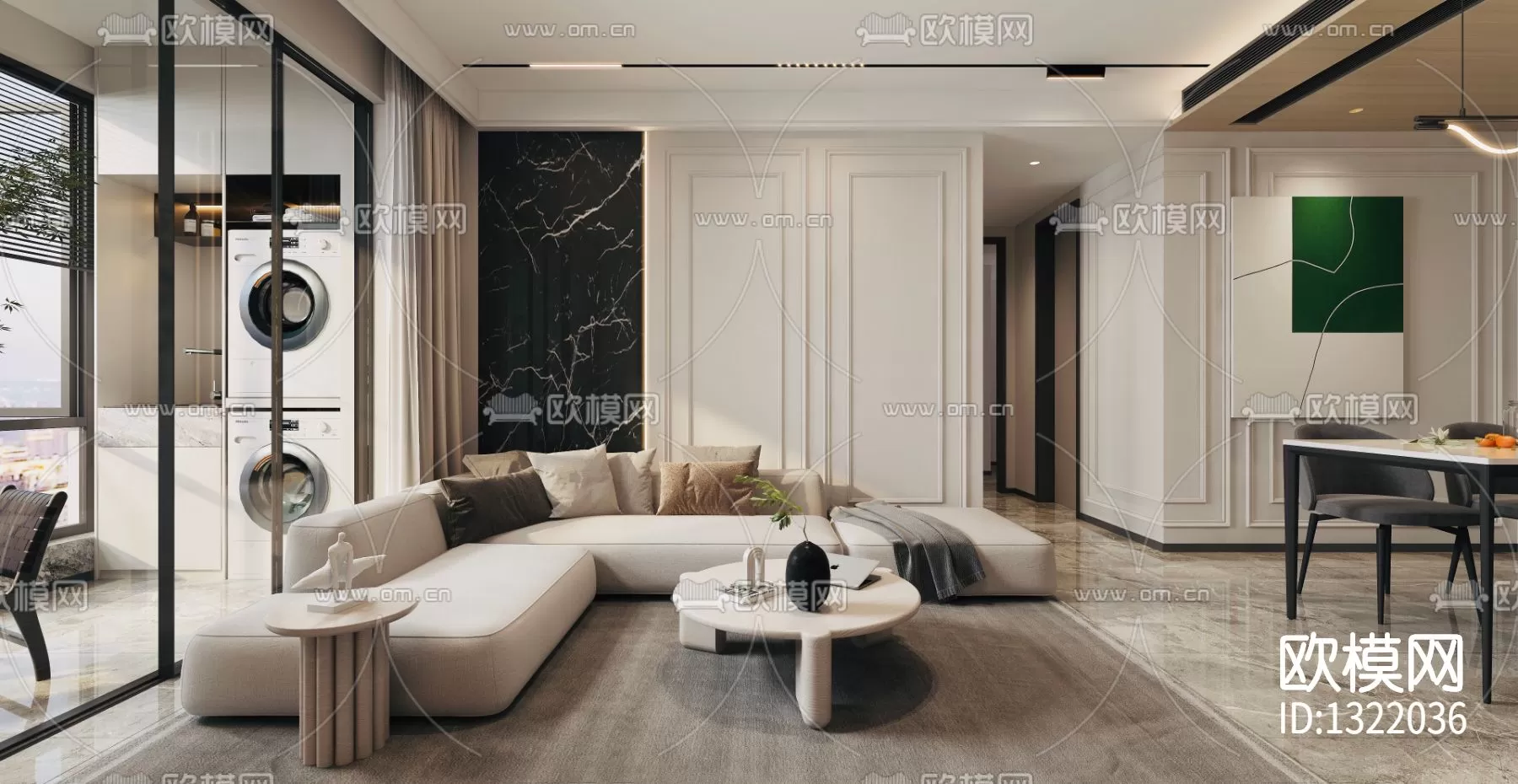 Apartment 3D Scenes – 0068
