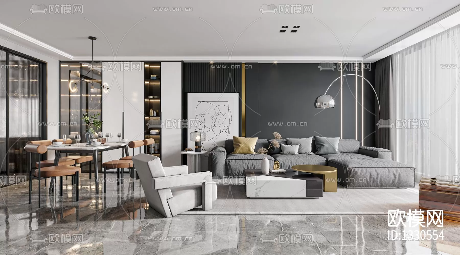 Apartment 3D Scenes – 0071