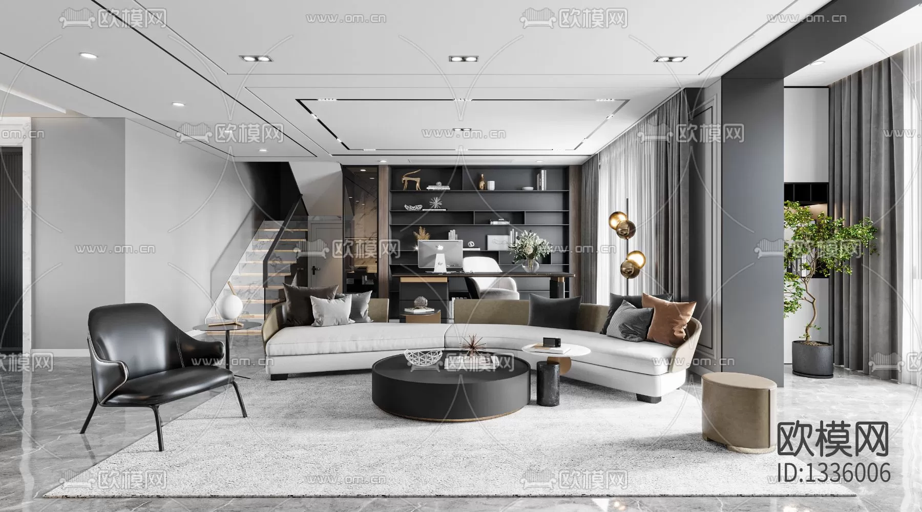Apartment 3D Scenes – 0075
