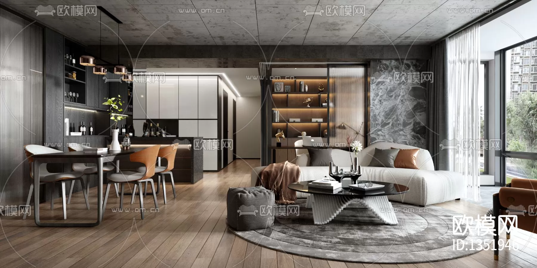 Apartment 3D Scenes – 0079