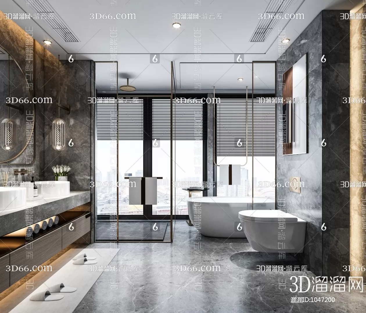 Bathroom 3D Scenes – 0086 Bathroom 3D Scenes – 0086