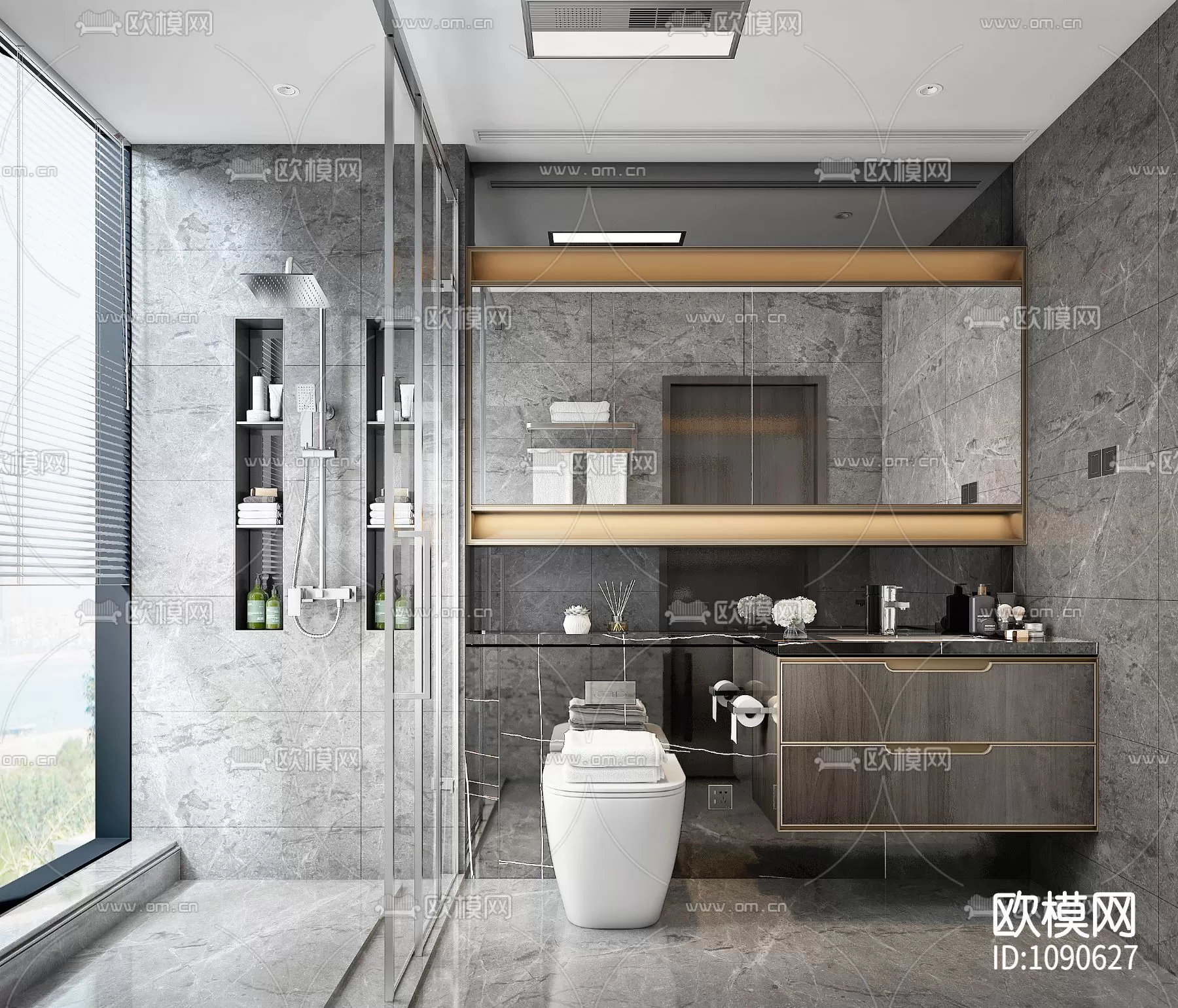 Bathroom 3D Scenes – 0089 Bathroom 3D Scenes – 0089