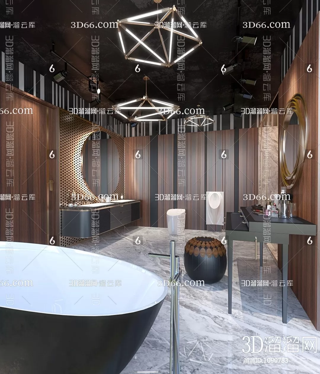 Bathroom 3D Scenes – 0090 Bathroom 3D Scenes – 0090