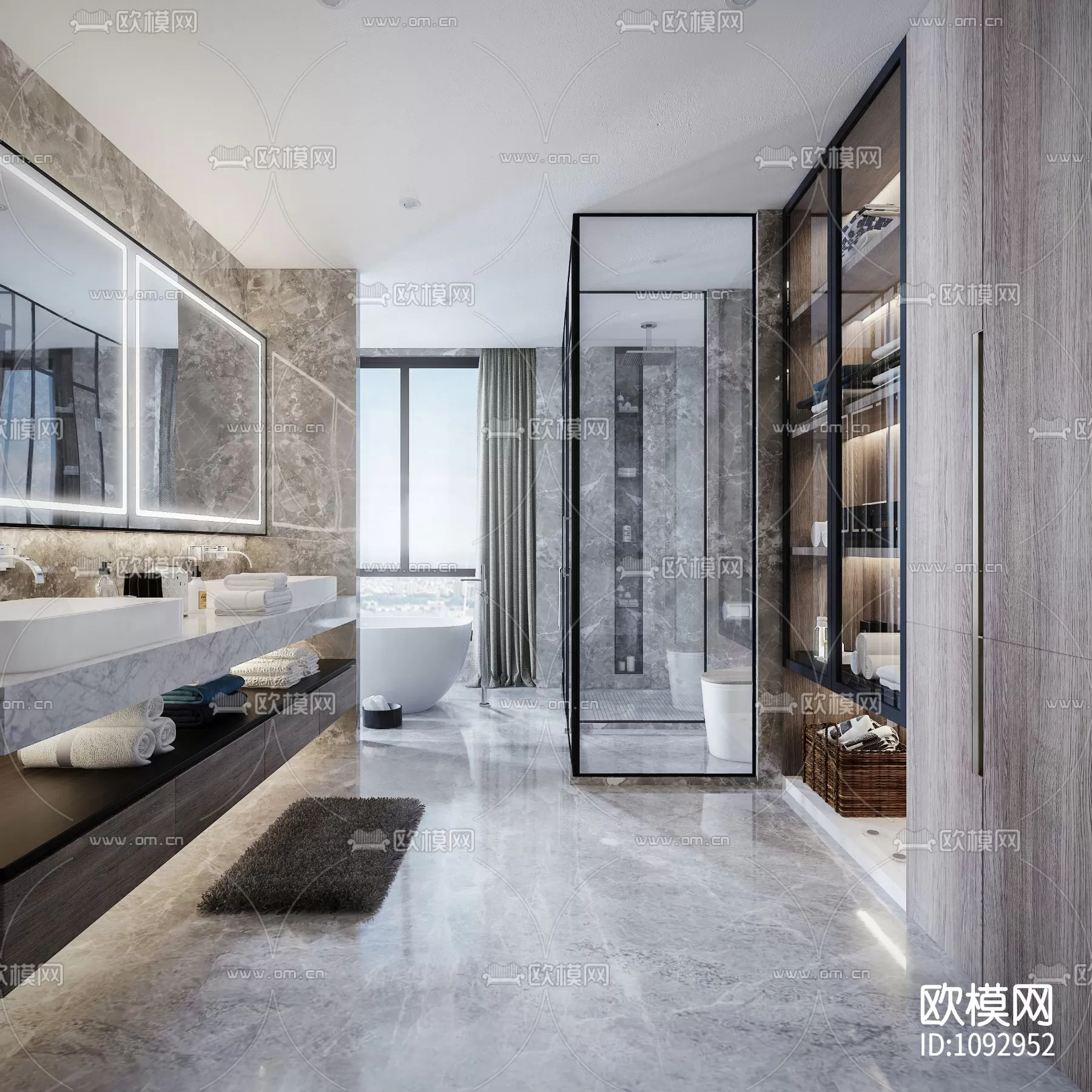 Bathroom 3D Scenes – 0091 Bathroom 3D Scenes – 0091