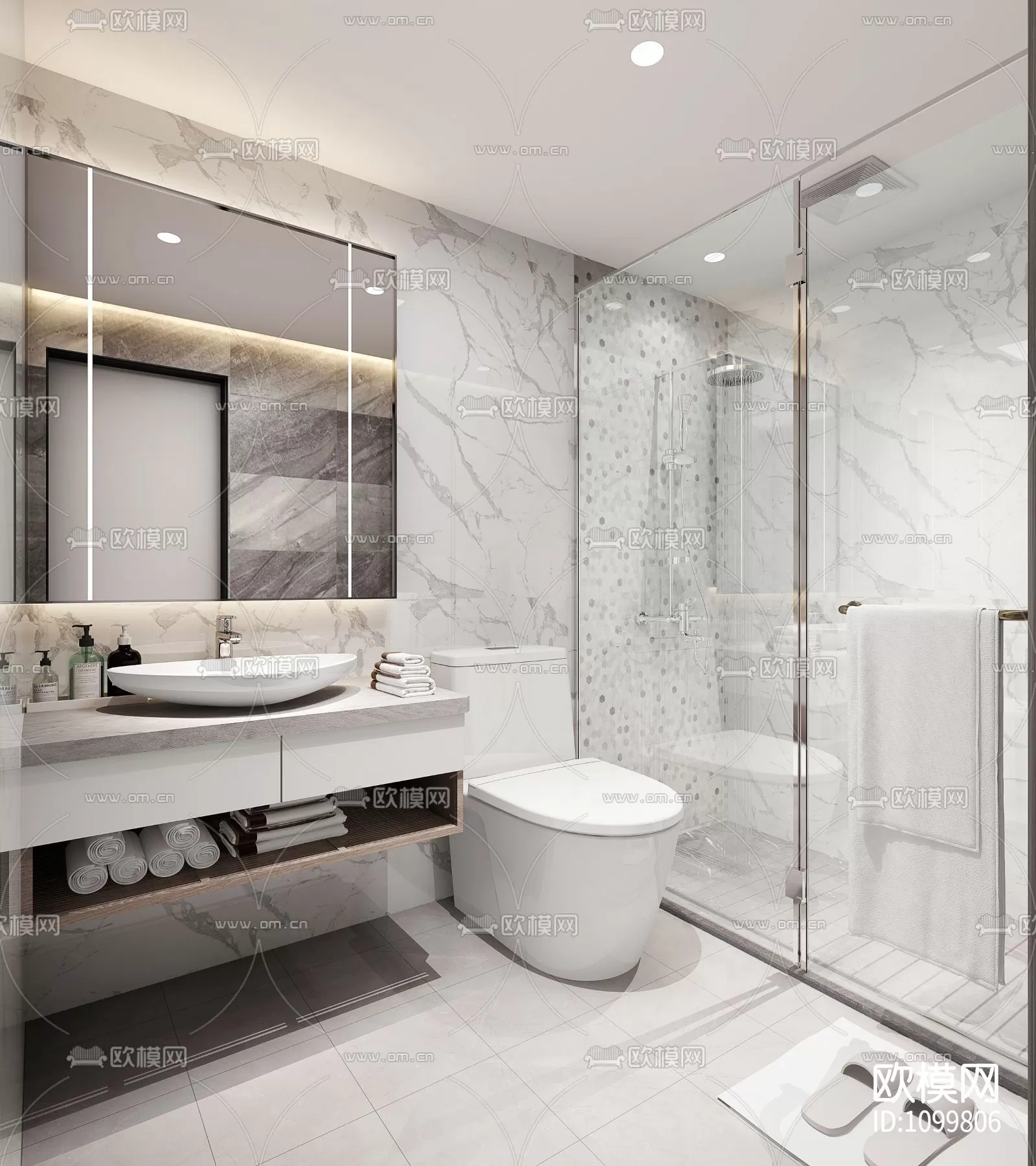 Bathroom 3D Scenes – 0094 Bathroom 3D Scenes – 0094