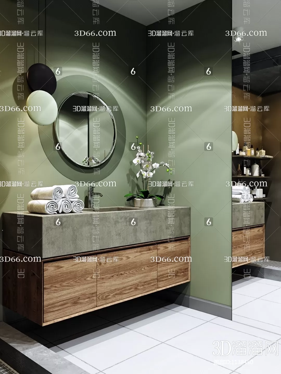 Bathroom 3D Scenes – 0102 Bathroom 3D Scenes – 0102