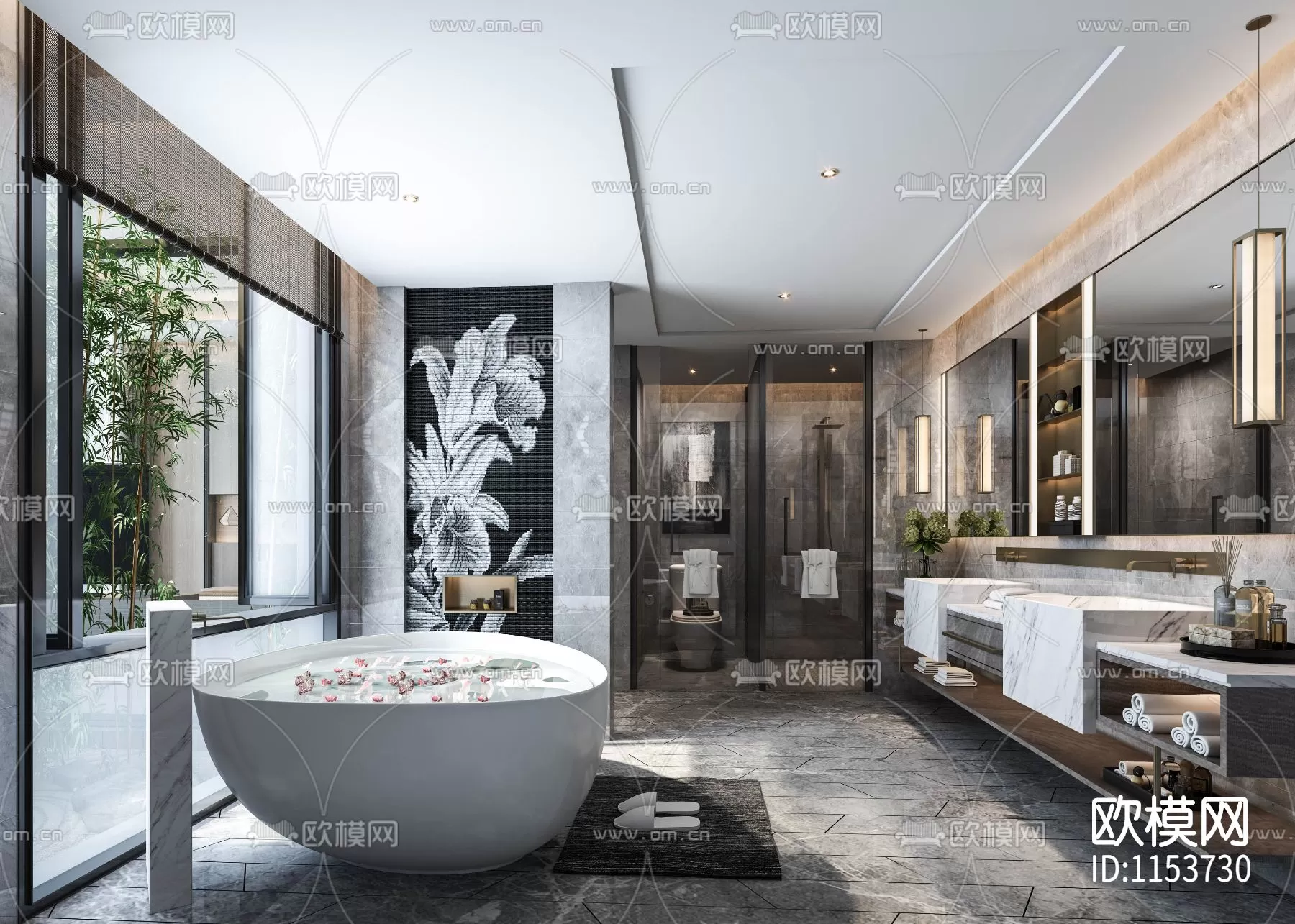 Bathroom 3D Scenes – 0104 Bathroom 3D Scenes – 0104