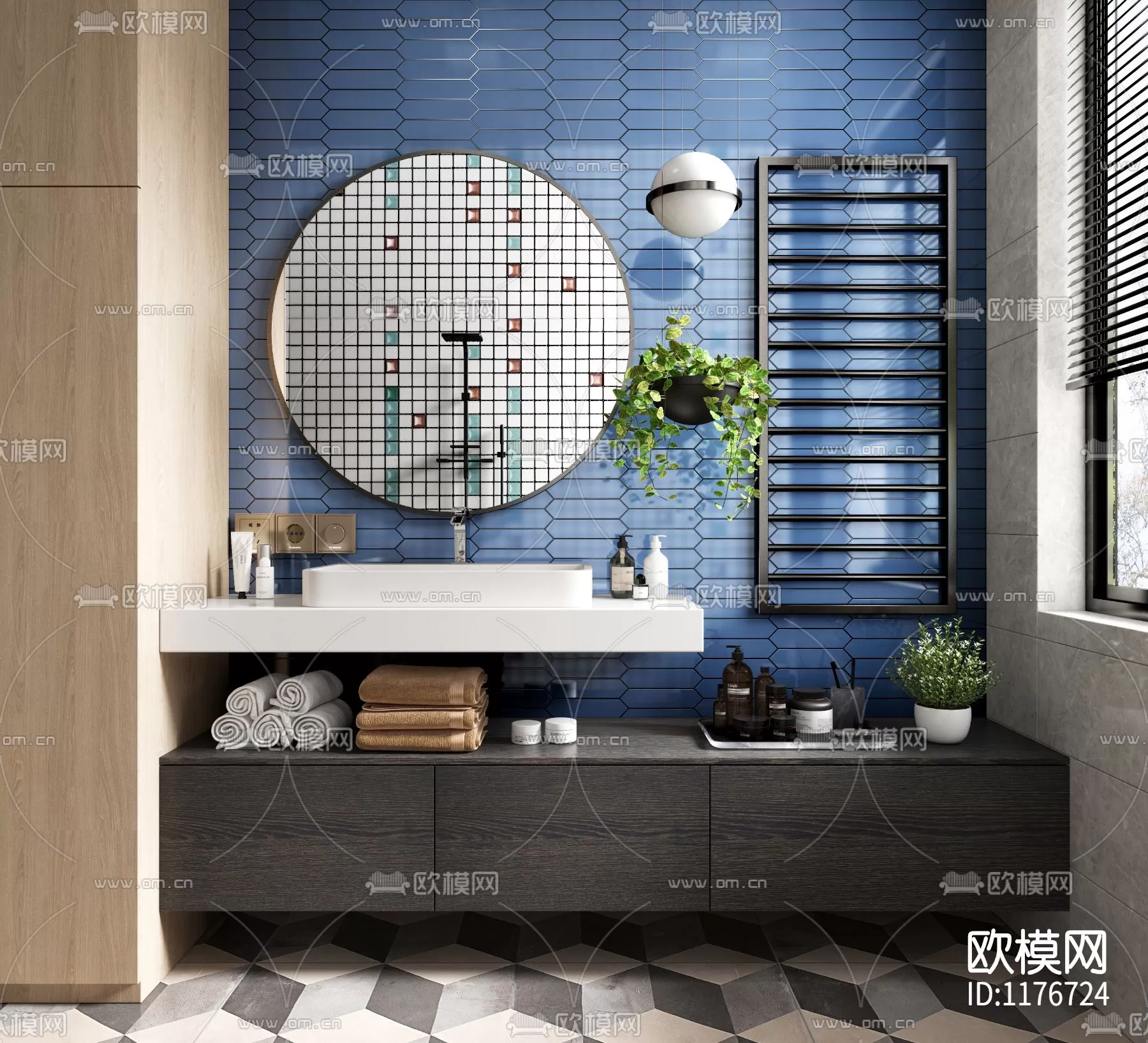 Bathroom 3D Scenes – 0105 Bathroom 3D Scenes – 0105