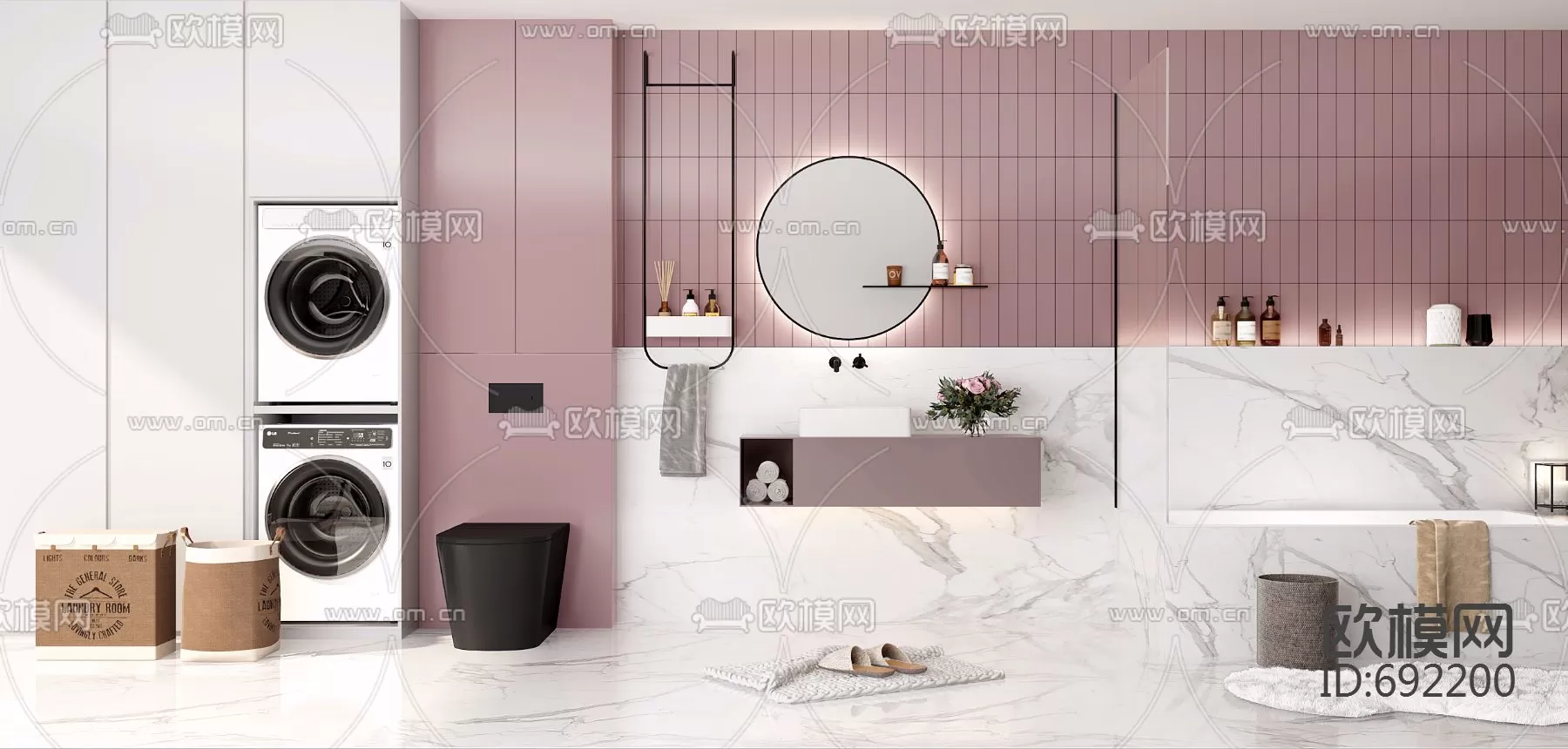 Bathroom 3D Scenes – 0114 Bathroom 3D Scenes – 0114