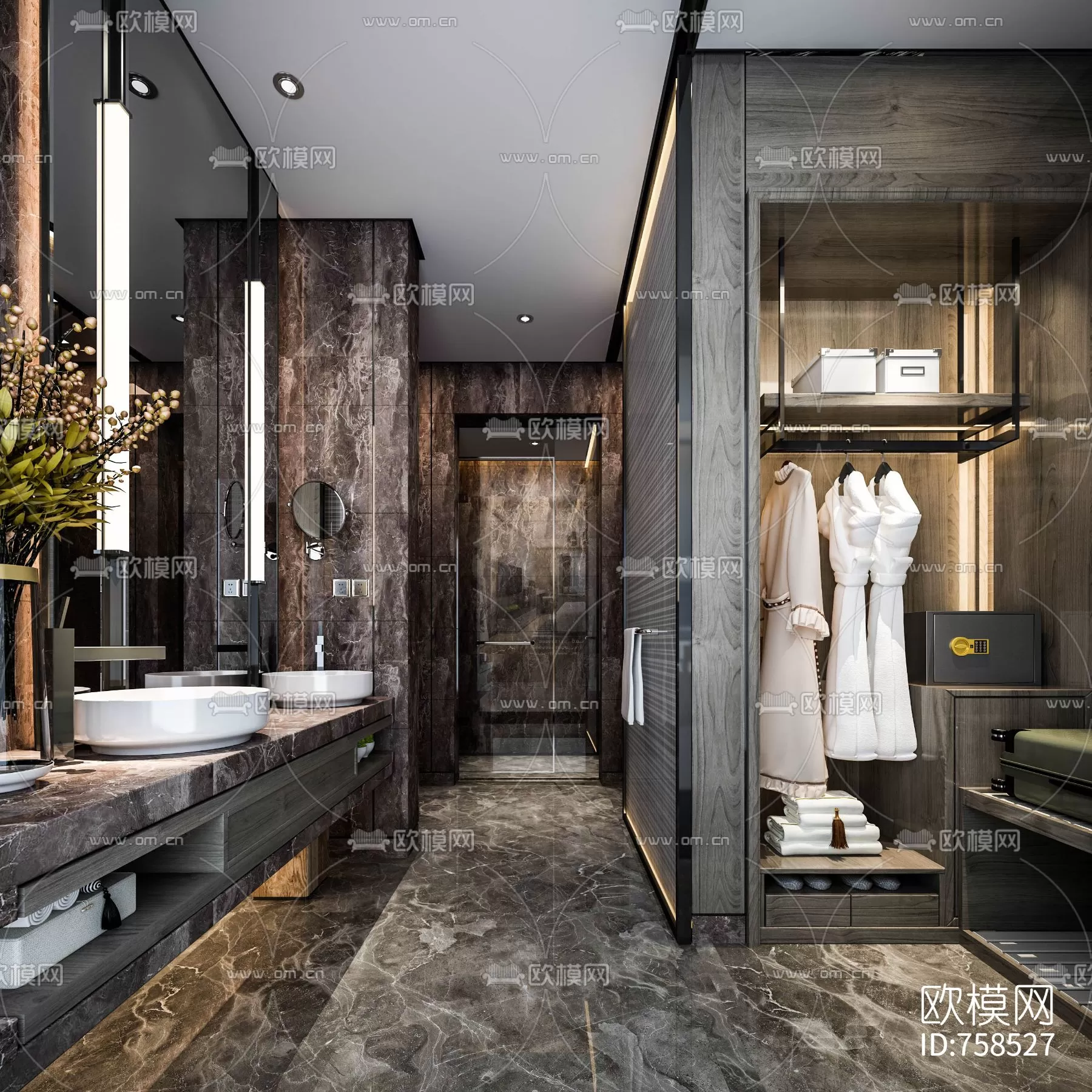 Bathroom 3D Scenes – 0119 Bathroom 3D Scenes – 0119