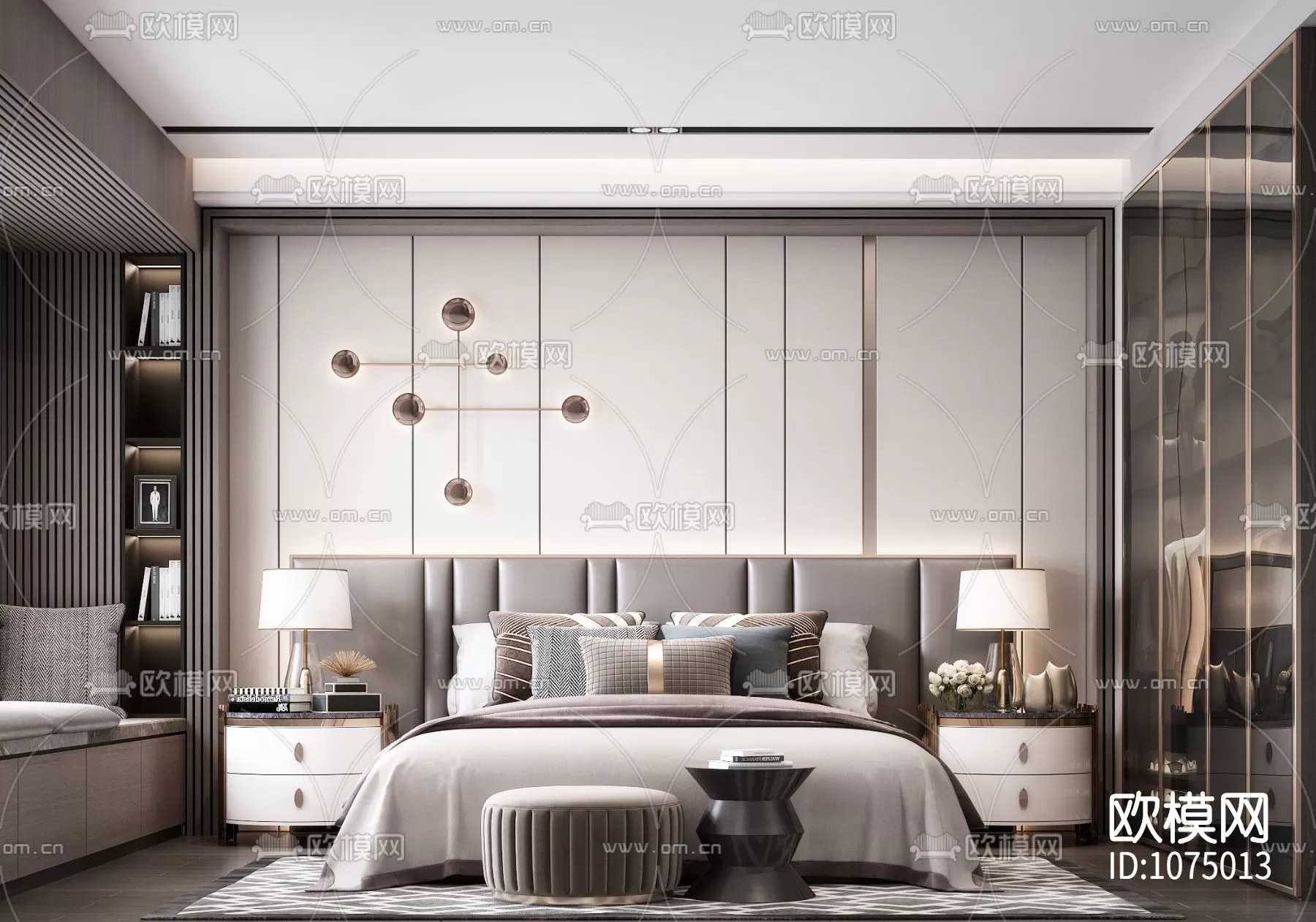 Bedroom 3D Scenes – 0173 Bedroom 3D Scenes – 0173