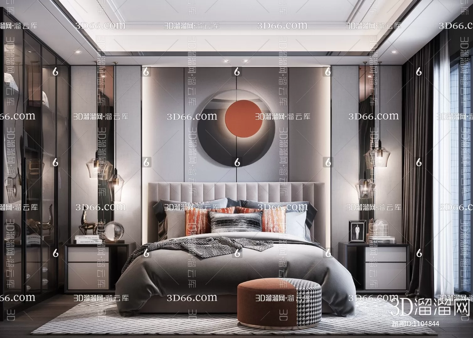 Bedroom 3D Scenes – 0178 Bedroom 3D Scenes – 0178