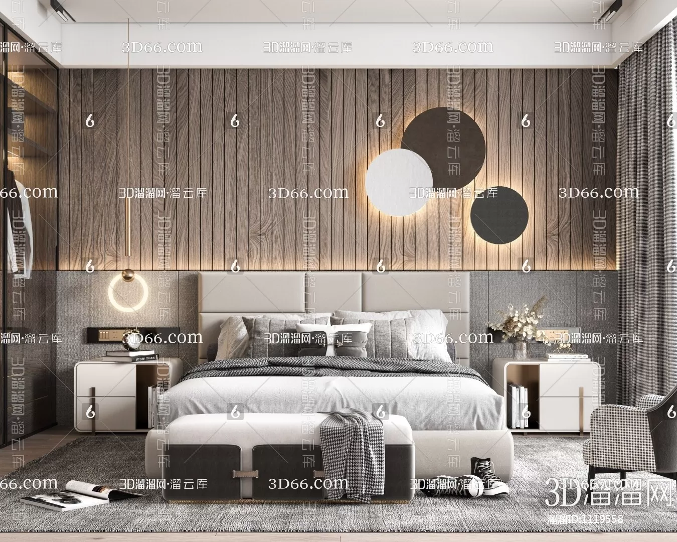 Bedroom 3D Scenes – 0181 Bedroom 3D Scenes – 0181