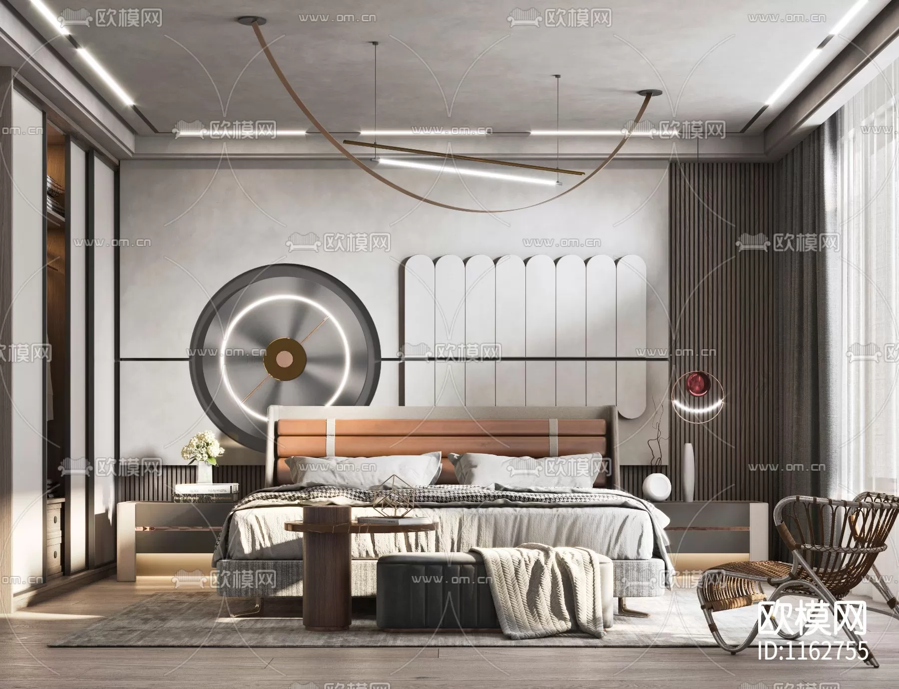 Bedroom 3D Scenes – 0189 Bedroom 3D Scenes – 0189