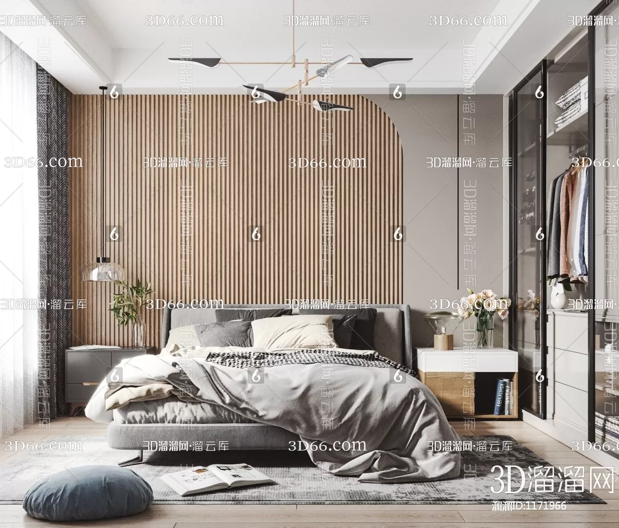 Bedroom 3D Scenes – 0191 Bedroom 3D Scenes – 0191