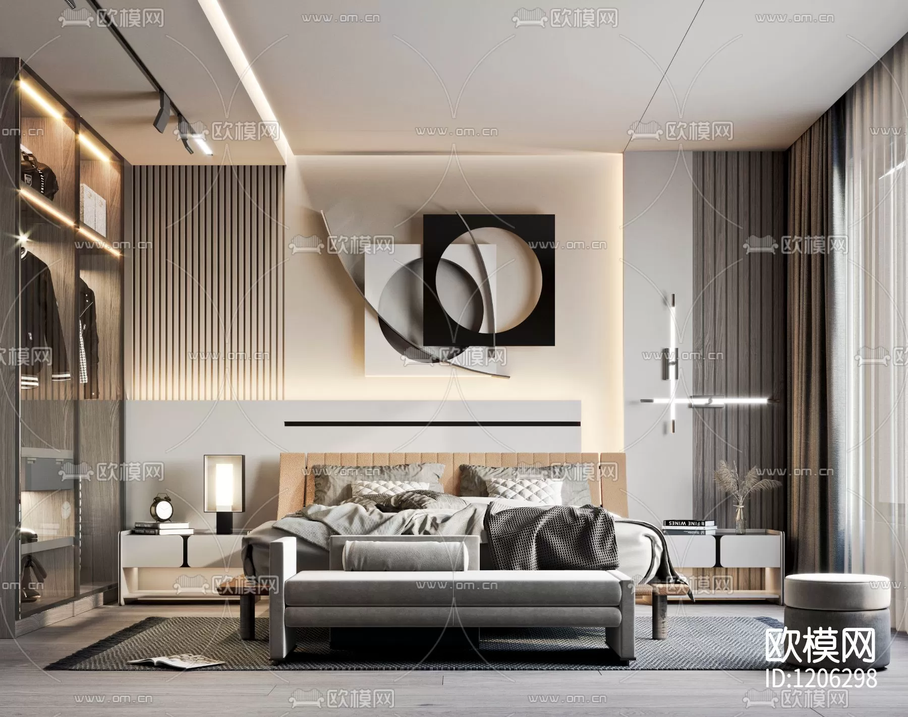 Bedroom 3D Scenes – 0200 Bedroom 3D Scenes – 0200