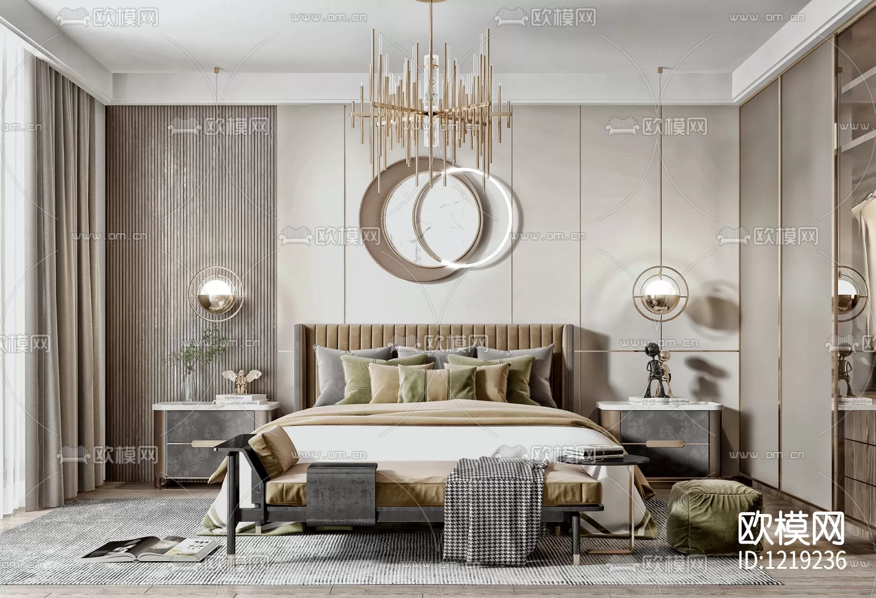 Bedroom 3D Scenes – 0201 Bedroom 3D Scenes – 0201