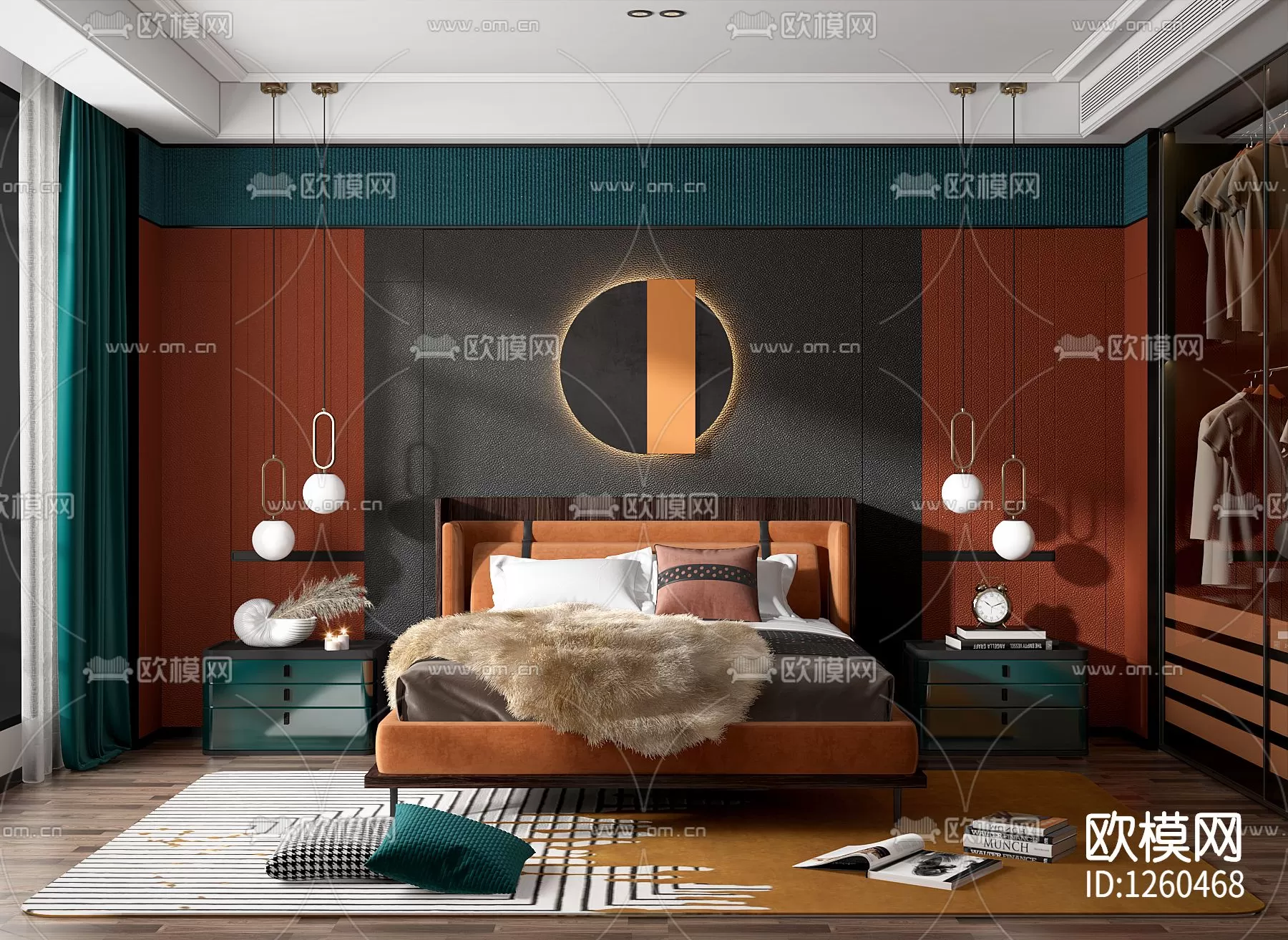 Bedroom 3D Scenes – 0204 Bedroom 3D Scenes – 0204