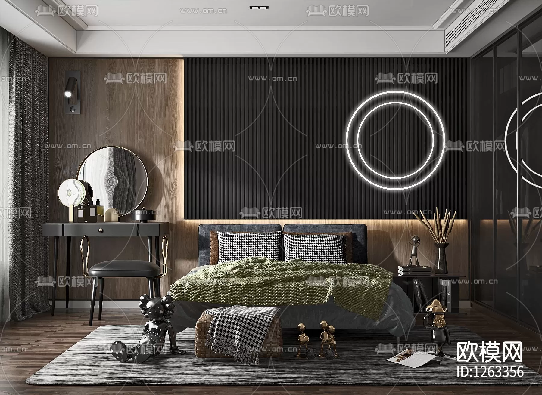 Bedroom 3D Scenes – 0205 Bedroom 3D Scenes – 0205