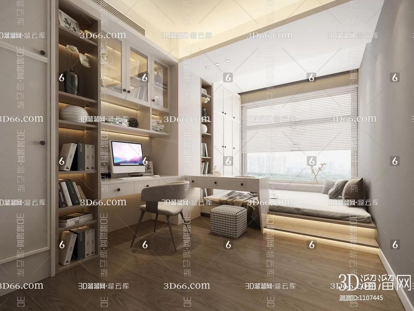 Bedroom 3D Scenes – 0214 Bedroom 3D Scenes – 0214