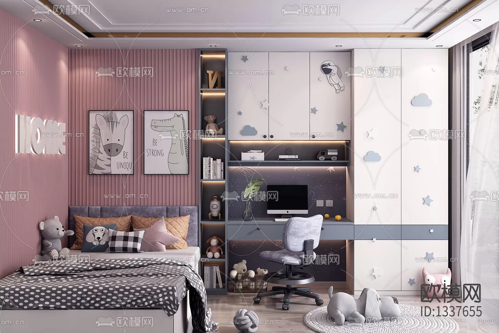 Bedroom 3D Scenes – 0228 Bedroom 3D Scenes – 0228