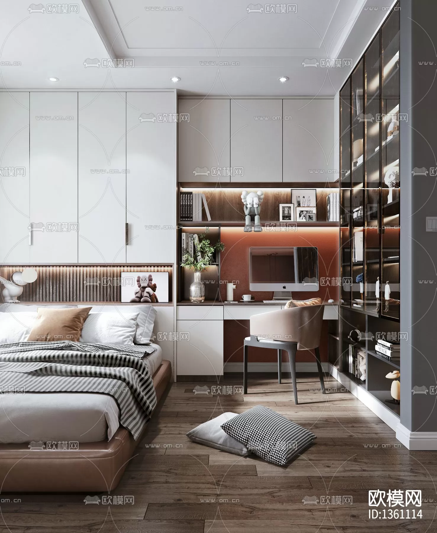 Bedroom 3D Scenes – 0232 Bedroom 3D Scenes – 0232