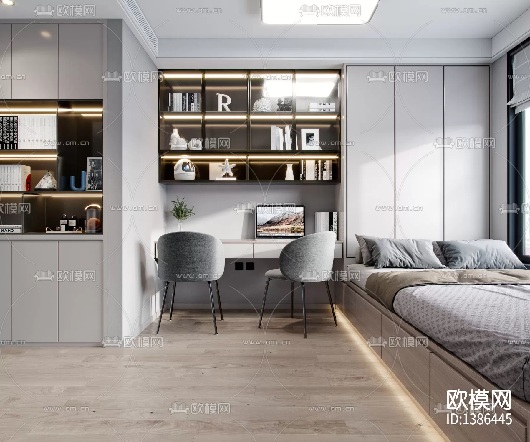 Bedroom 3D Scenes – 0245 Bedroom 3D Scenes – 0245