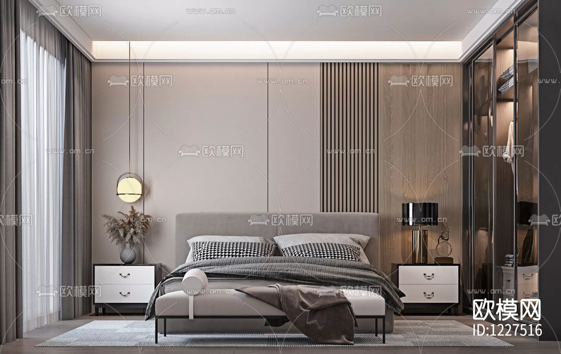 Bedroom 3D Scenes – 0277 Bedroom 3D Scenes – 0277