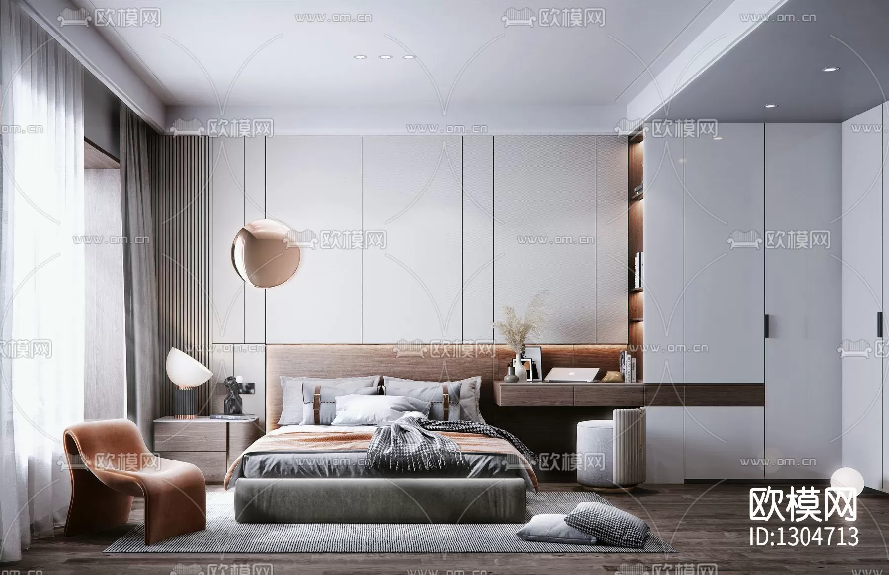 Bedroom 3D Scenes – 0289 Bedroom 3D Scenes – 0289