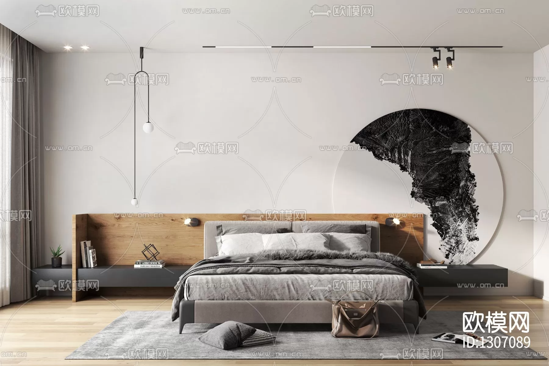 Bedroom 3D Scenes – 0291 Bedroom 3D Scenes – 0291