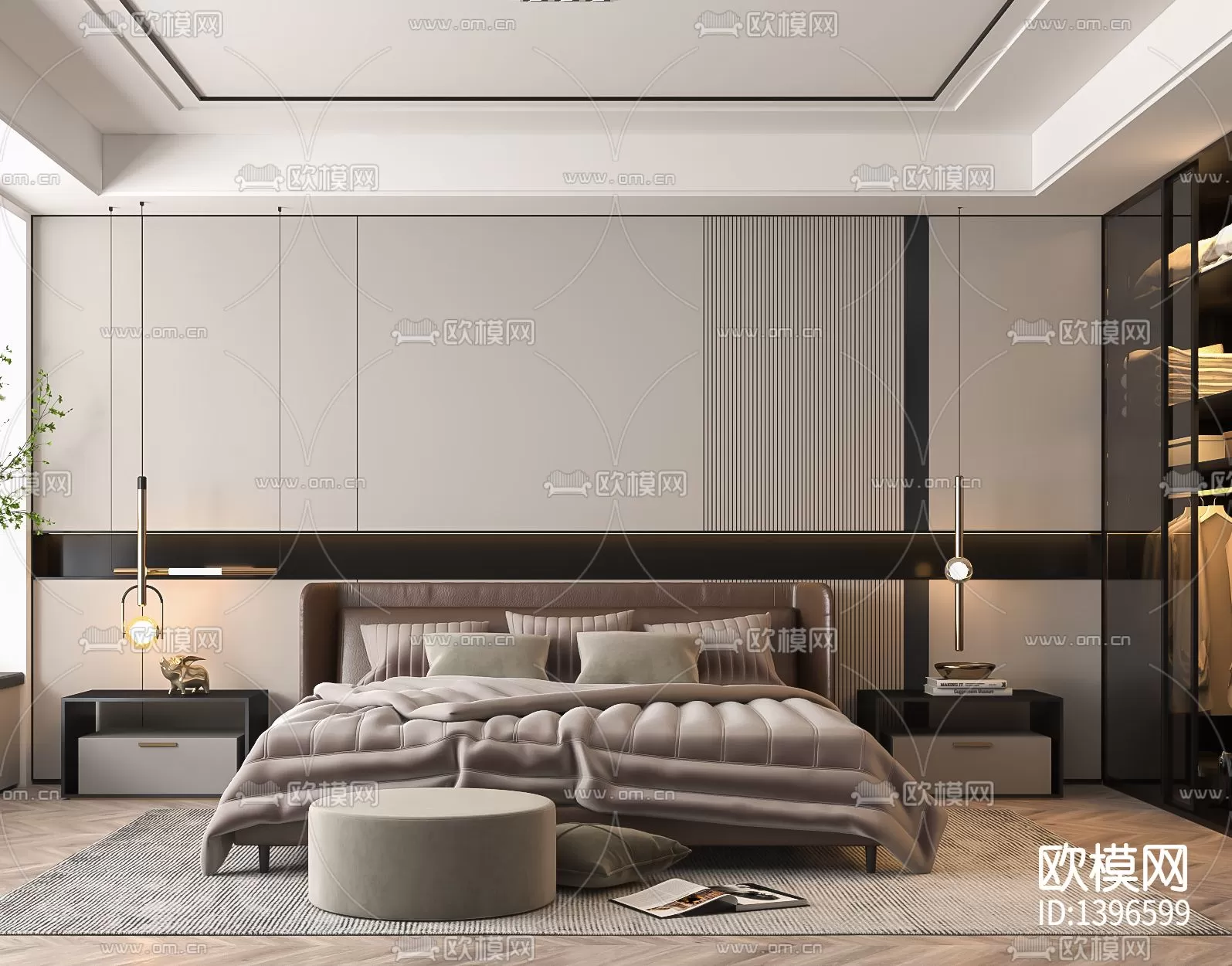 Bedroom 3D Scenes – 0297 Bedroom 3D Scenes – 0297
