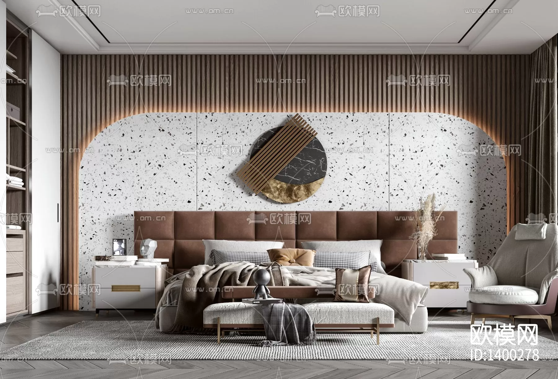 Bedroom 3D Scenes – 0298 Bedroom 3D Scenes – 0298