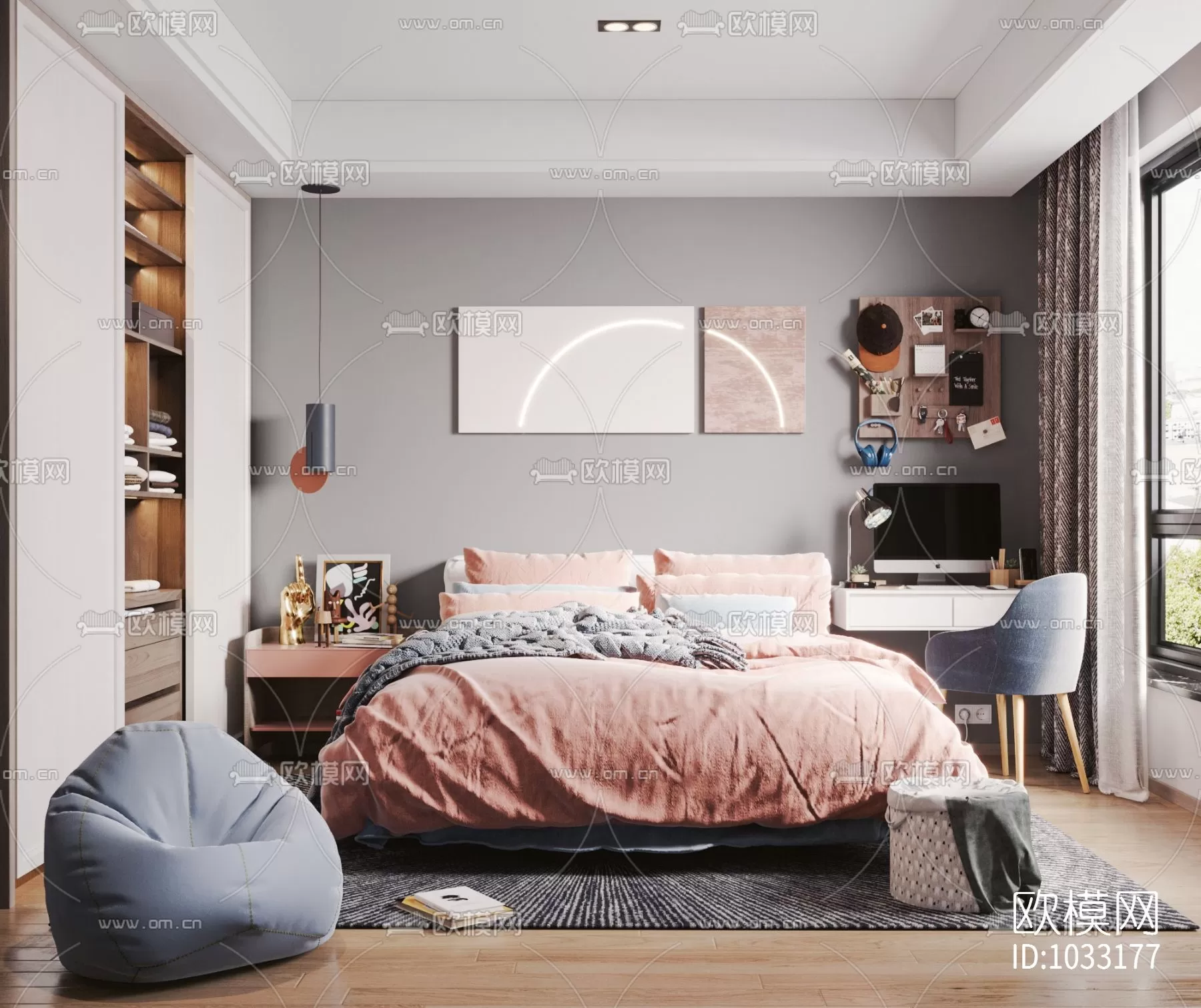 Children Room 3D Scenes – 0299 Children Room 3D Scenes – 0299