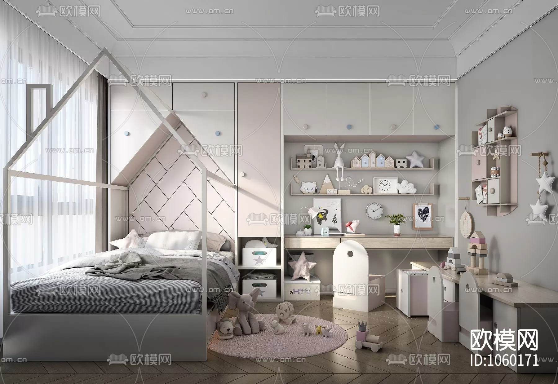 Children Room 3D Scenes – 0301 Children Room 3D Scenes – 0301