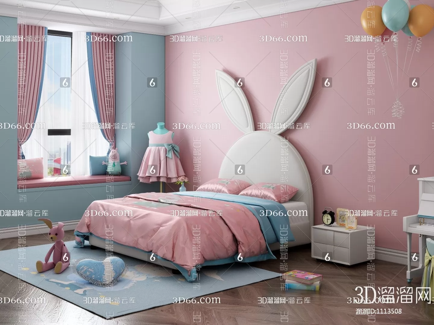 Children Room 3D Scenes – 0305 Children Room 3D Scenes – 0305