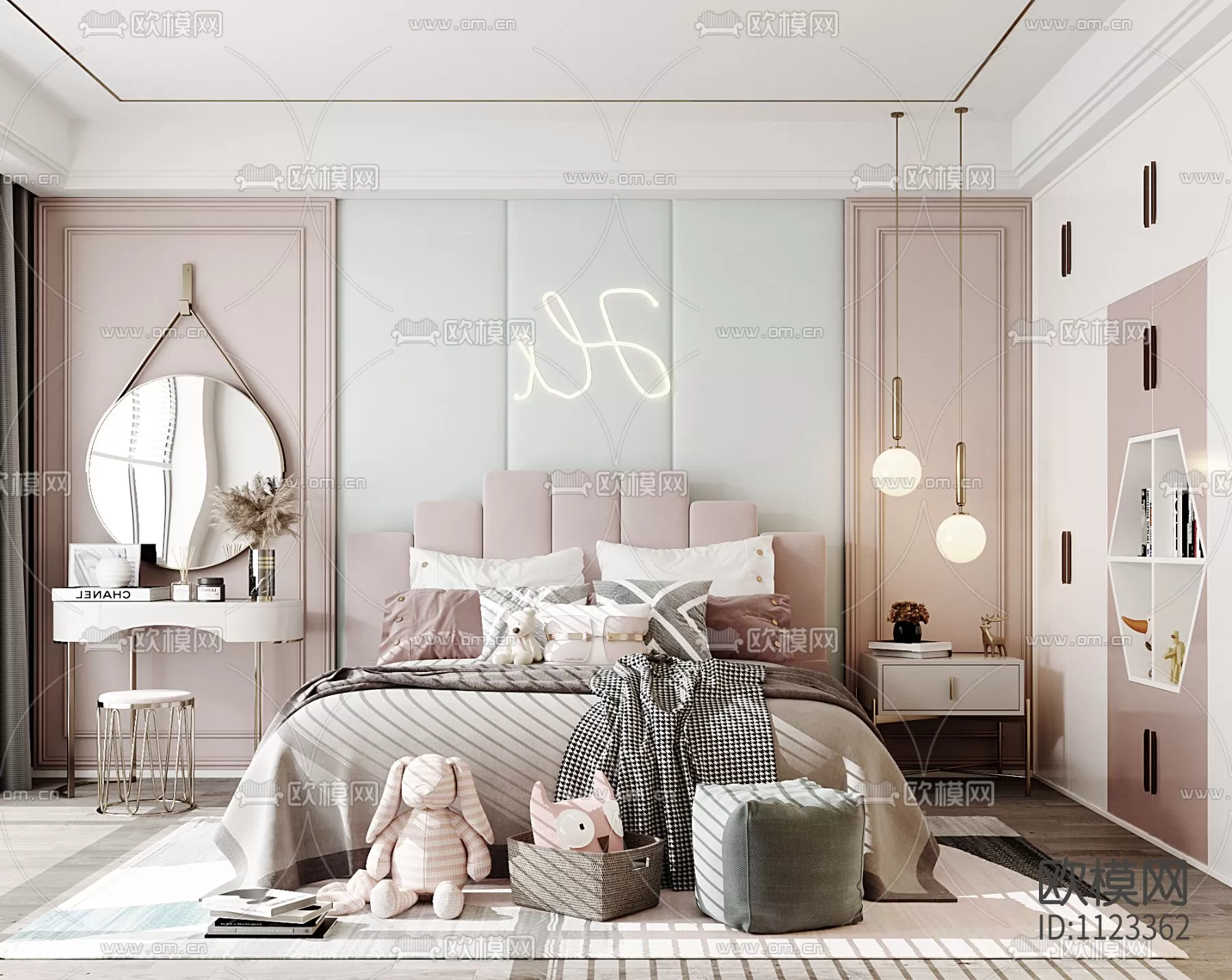 Children Room 3D Scenes – 0306 Children Room 3D Scenes – 0306