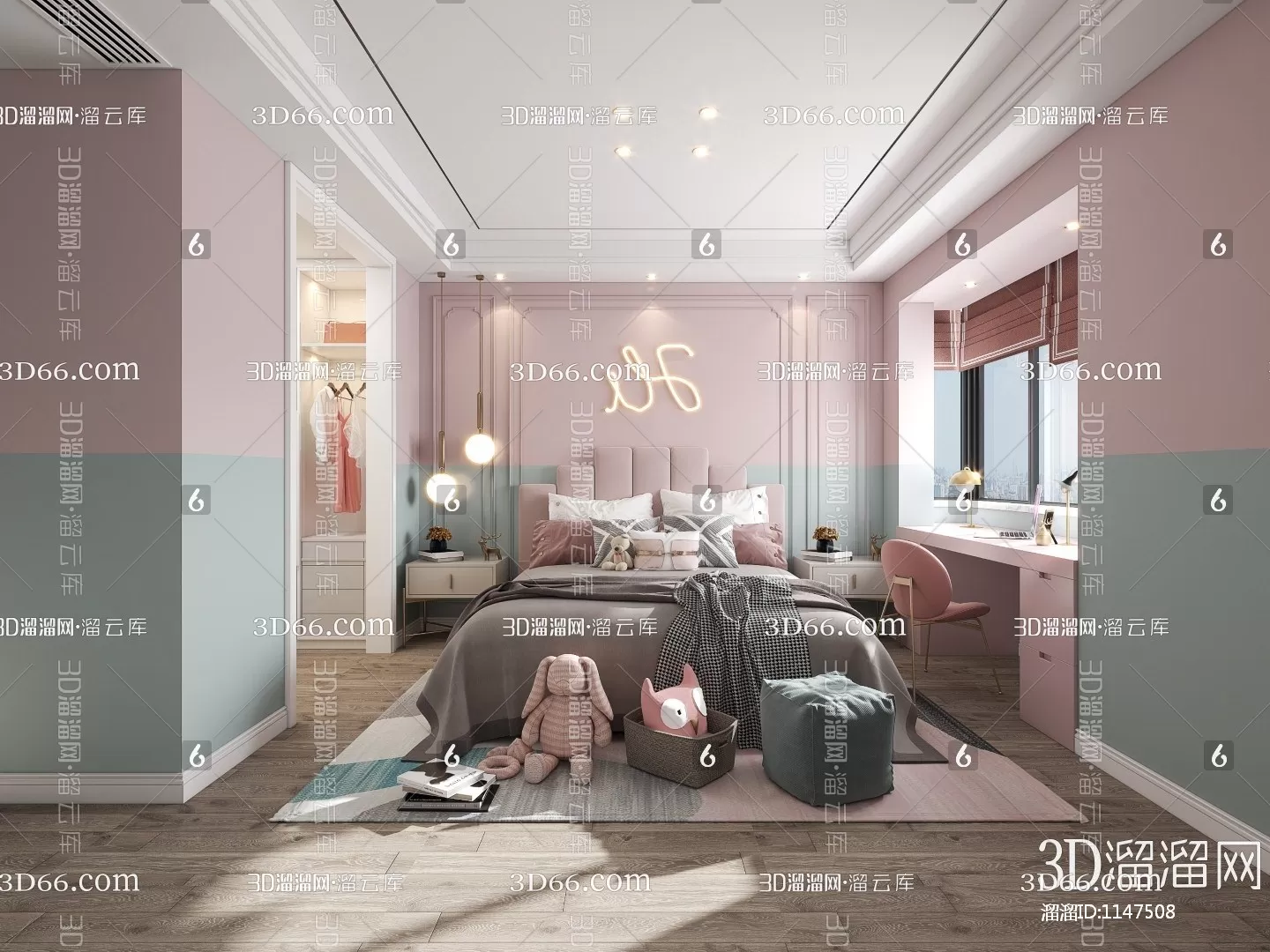 Children Room 3D Scenes – 0312 Children Room 3D Scenes – 0312