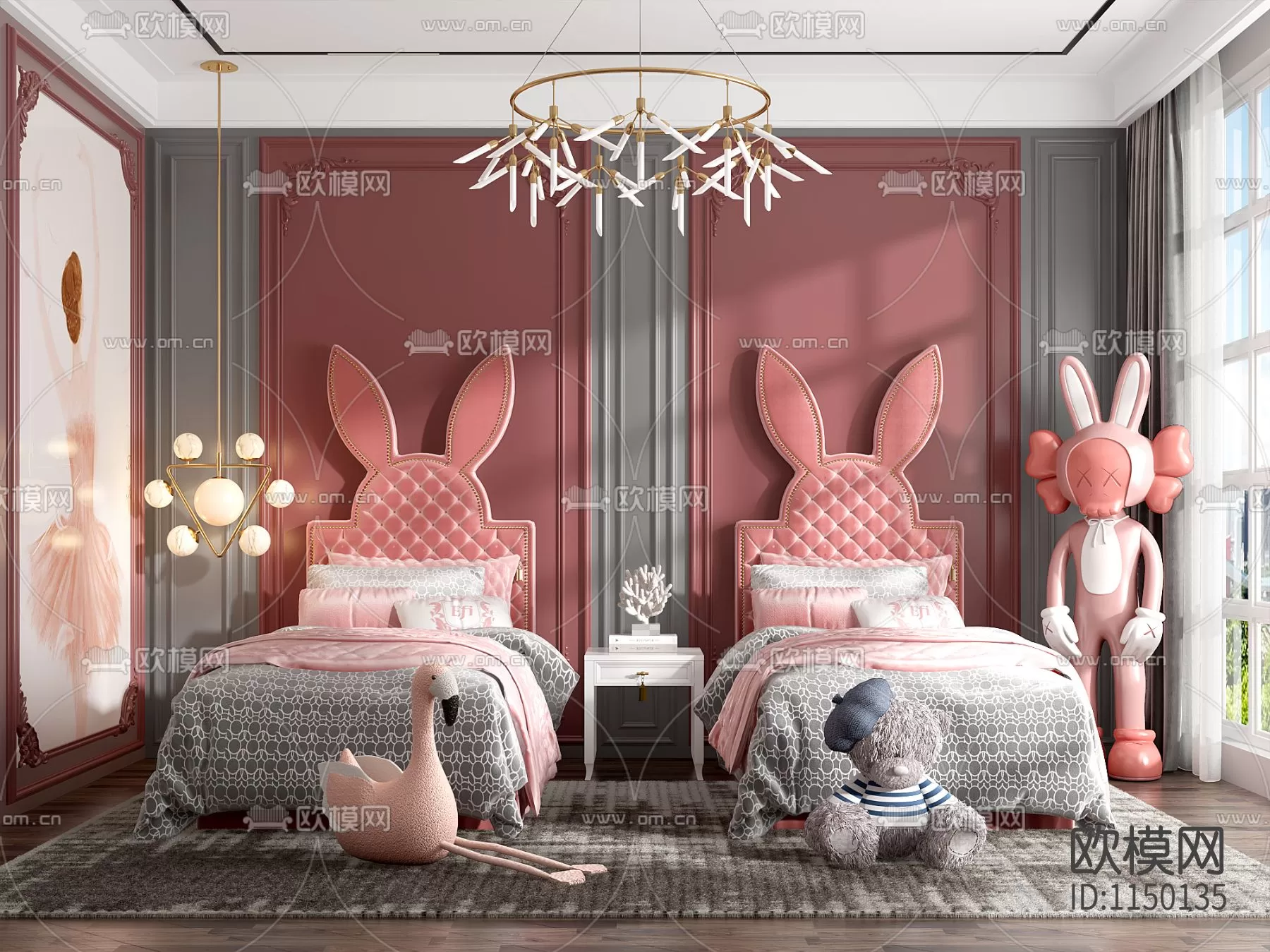 Children Room 3D Scenes – 0316 Children Room 3D Scenes – 0316