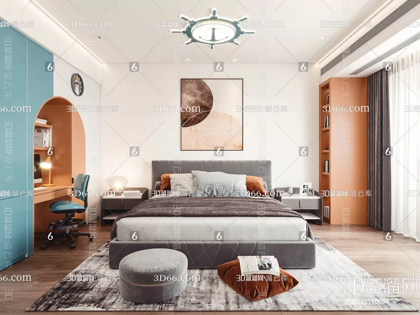 Children Room 3D Scenes – 0322 Children Room 3D Scenes – 0322