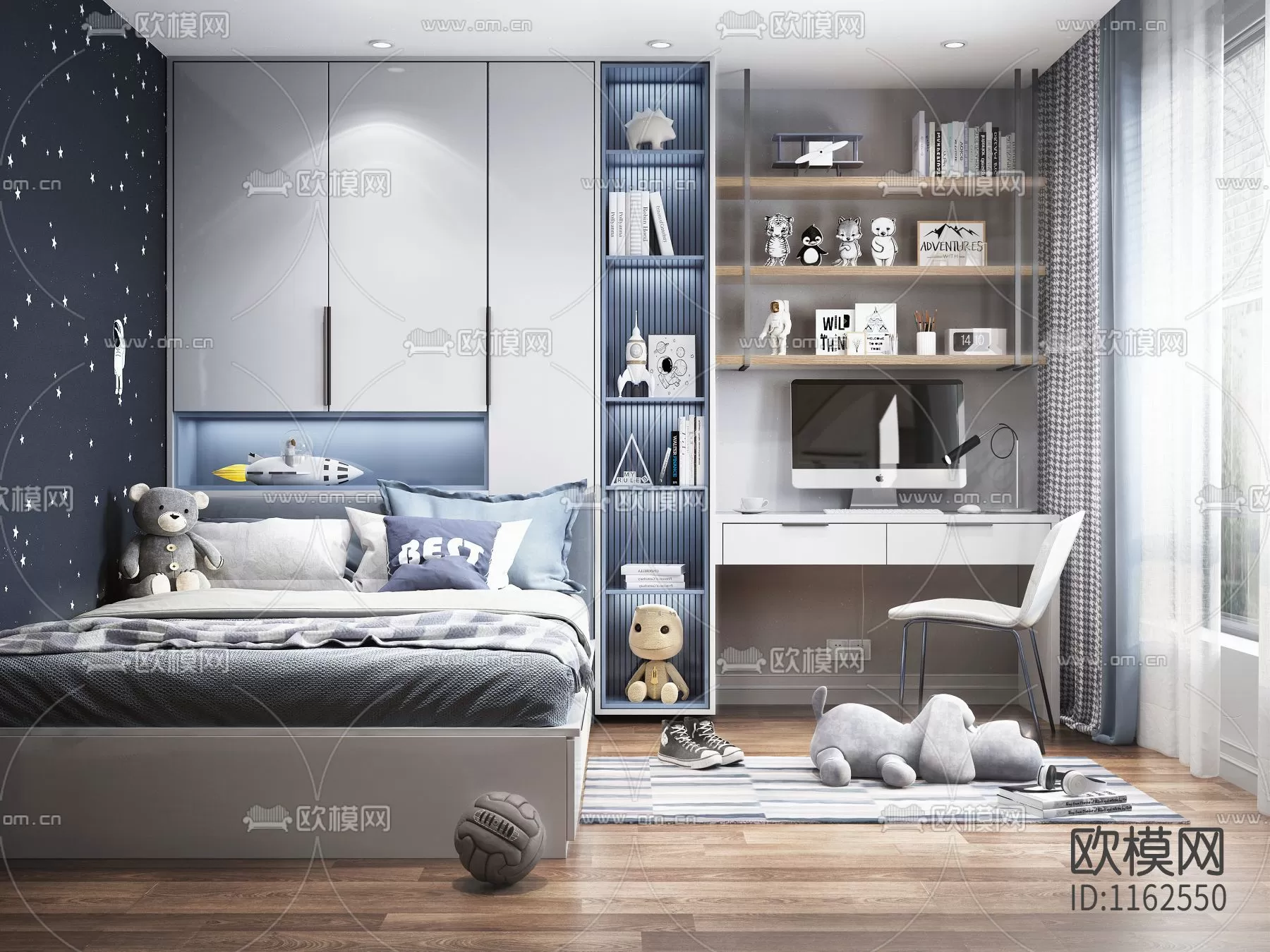 Children Room 3D Scenes – 0323 Children Room 3D Scenes – 0323