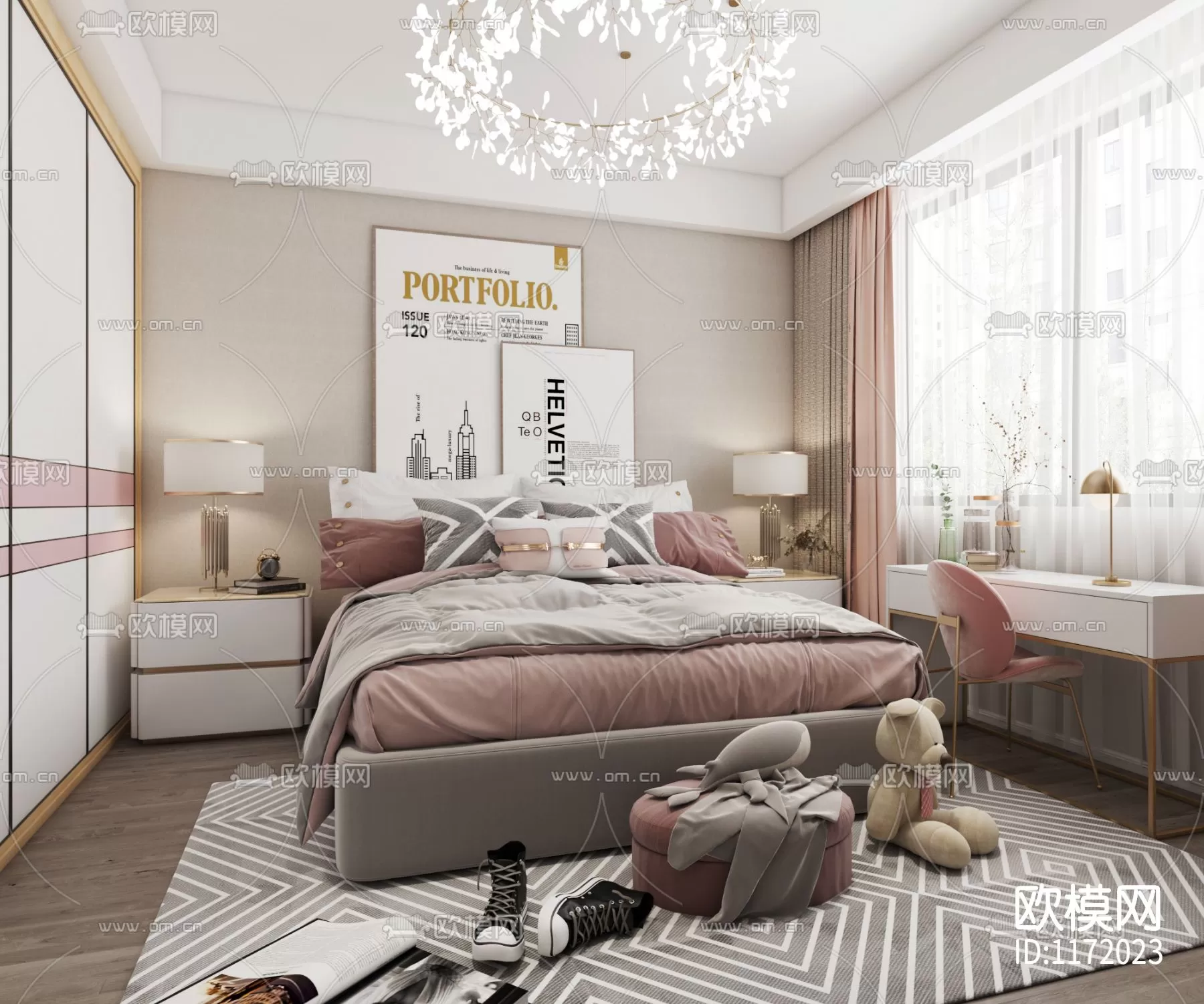 Children Room 3D Scenes – 0326 Children Room 3D Scenes – 0326