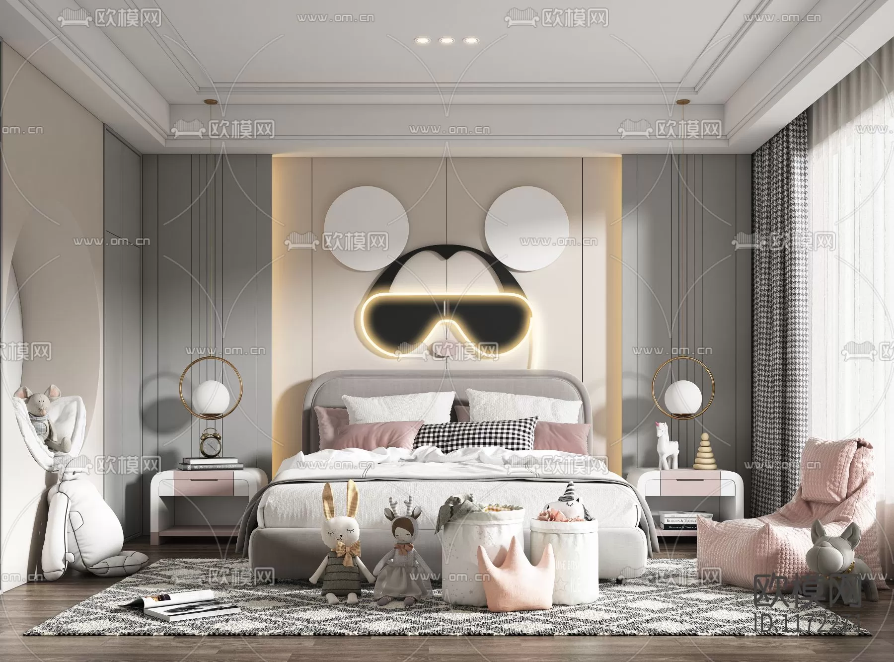 Children Room 3D Scenes – 0327 Children Room 3D Scenes – 0327