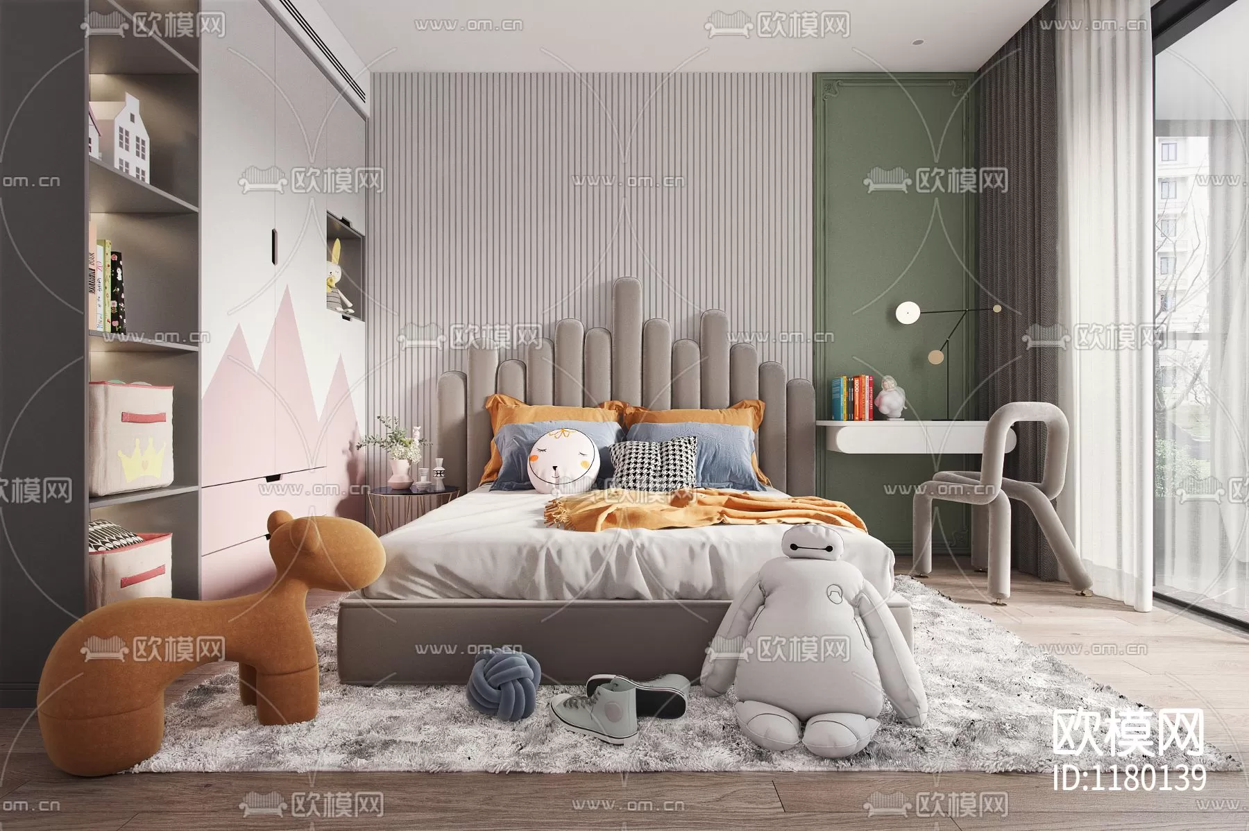 Children Room 3D Scenes – 0328 Children Room 3D Scenes – 0328