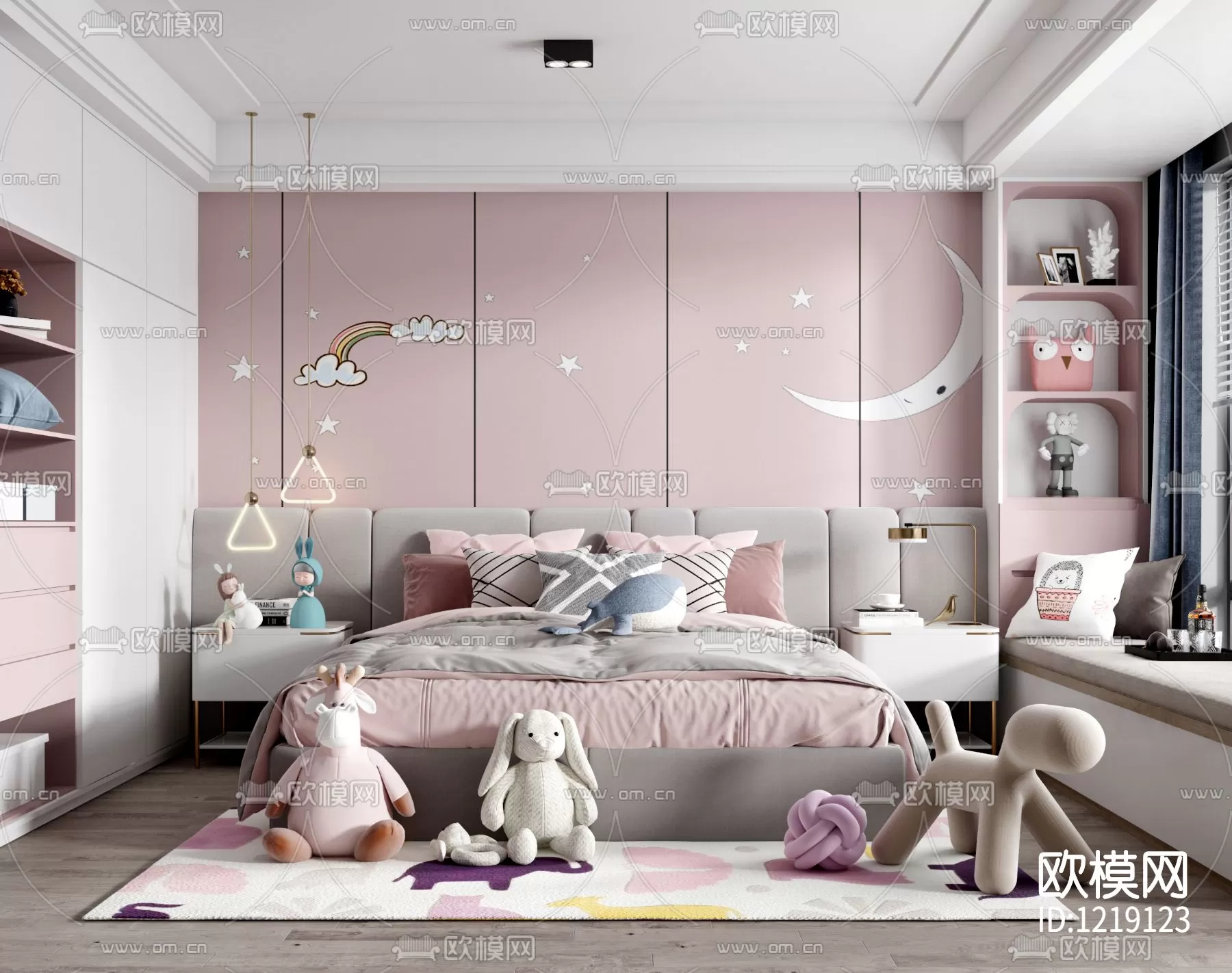 Children Room 3D Scenes – 0331 Children Room 3D Scenes – 0331