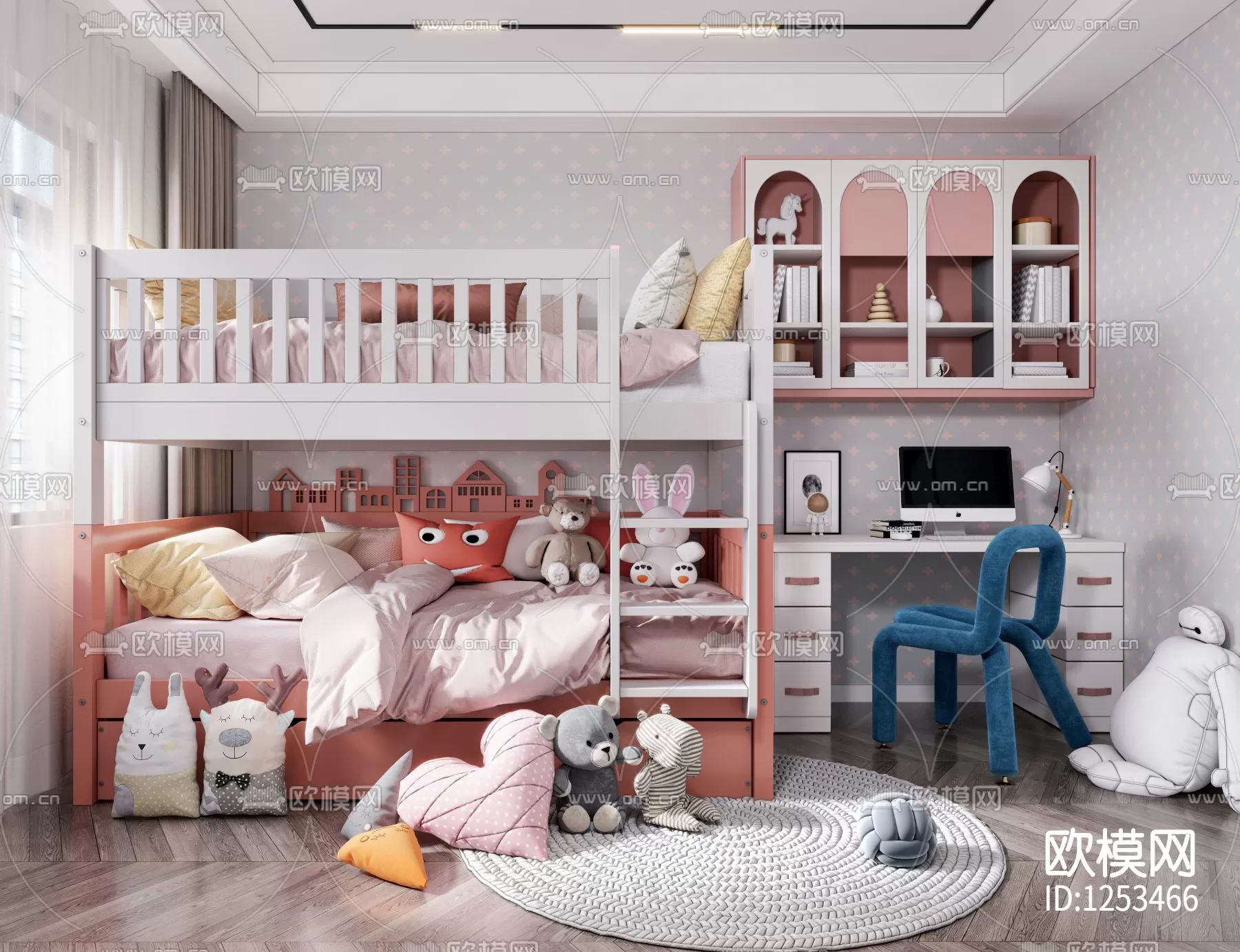 Children Room 3D Scenes – 0335 Children Room 3D Scenes – 0335